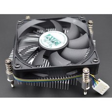 RC共和國 AVC 超薄銅芯銅底 Intel 115X/1200 CPU散熱器 ITX HTPC散熱扇, 1個