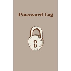 [ 897906 ] 잠금 그래픽이 있는 비밀번호 노트북: 빈티지 스타일의 노트북 [페이퍼백], [ 897906 ] 잠금 그래픽이 있는 비밀번호 노트북