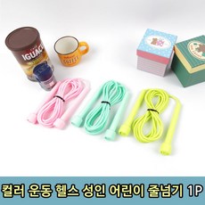 수업용 수업 성인 미니 작은줄넘기 가벼운 소형 1P 줄넘기 운동 학생 어린이 컬러, 단품, 상세페이지 참조, 1개