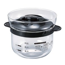 HARIO耐熱可微波便利飯釜 日本製 哈日媽咪愛用推薦, 詳見包裝, 透明, 1個
