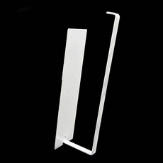 수건 부착식 키친타올 걸이 화이트 행주 홀더 건조대, 본상품