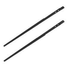 가죽공예 바늘 SUPVOX 2pcs 손 바느질용 가죽 끈 더블 홀 플랫 헤드 공예용 헤비 듀티 스틸 로프 직조 장갑 부츠 스티칭 정밀 바느질 액세서리