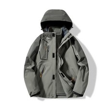 남성 스키복 퍼 스노우 성인 보드복 여성스키복 여자 따뜻한, 1개, 남성용 라이트아미그린