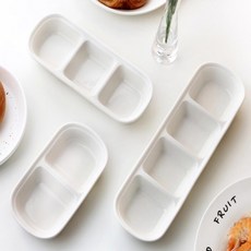 나눔종지 도자기식기 도자기반찬그릇 반찬나눔접시, 1절