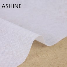 80gmeter 100cm100cm interlining iron on fusible white non woven interface 충전재, 없음, 1개