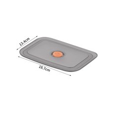 DFMEI 不鏽鋼保鮮盒飯盒帶蓋子便當盒冷凍盒密封盒食用級冰箱冷藏, 1個