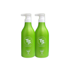 TS 스칼프 샴푸 지성 탈모 증상 완화 방지 기능성 홍국균 발효오일 함유, 500g, 2개