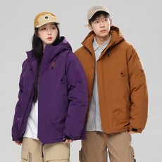 情侶新款加絨沖鋒衣，戶外加厚防風防水棉衣，運動外套登山服