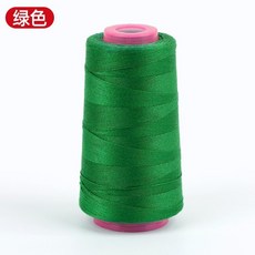 牛仔線縫紉線 手縫線 牛仔線 裁縫線 牛仔褲專用線 家用大捲縫紉線, 1個, 綠色211, 綠色211