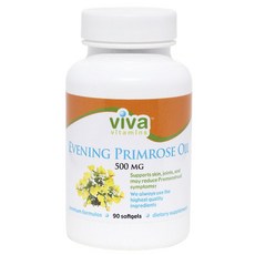 viva vitamins 月見草油 500 毫克軟膠囊, 1個, 90 件