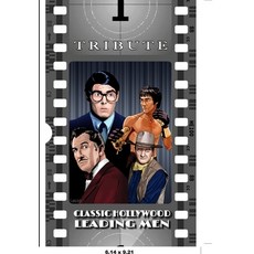 Tribute: Classic Hollywood Leading Men: John Wayne Christopher Reeve Bruce Lee and Vincent Price Paperback, Tidalwave Productions, English, 9781954044296