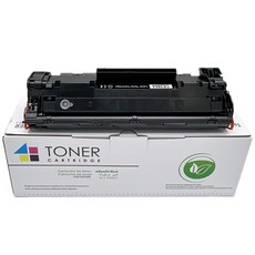 比比商場 HP 惠普 CB435A 相容碳粉匣 適用於 HP LaserJet P1005/P1006, 黑色, 1個