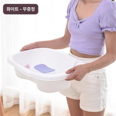 임산부 노인용 평면 샴푸기 침대형 헤어워시 가정용, 화이트 사은품 없음, 1개, 1cc