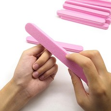 샌딩블럭 네일블럭 네일버퍼 미라클 샤이너, 핑크샌딩바, 1개