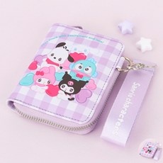 산리오 에모큥 스트랩 지갑