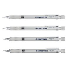 施德樓 STAEDTLER 專家級自動鉛筆 MS92525 日本製 製圖鉛筆 工程筆 鋁桿 漸進式, 0.7 mm, 1個, 0.7mm