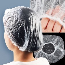 헤어캡 일회용비닐헤어캡 샤워캡 100P, 1개, 본상품선택