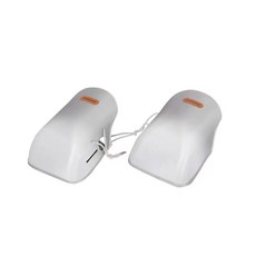 機車握把套 機車手套 機車手把套 機車遮陽手套 摩托車遮陽手套 硬殼防護 防雨水 遮陽 透氣不悶熱, 漸變灰