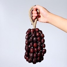 아프리카 팡기나무열매쉐이커 타악기 고무나무 팡기쉐이커 리듬악기 전통 딸랑이, 핸드벨 kemiriXXL