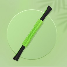 베어플 종아리 허벅지 전용 스틱 마사지 롤러 안마봉 스틱, 그린, 1개