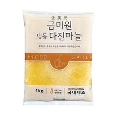 국내제조 냉동다진마늘 1kg, 1개