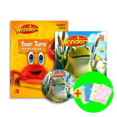 (+영어노트) Wonders Package K-6 Reading & Writing Workshop + Practice Book + QR