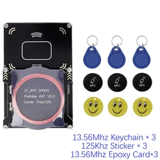 Proxmark3 Rdv 512M 리더 스마트 칩 복사기 125Khz T5577 배지 라이터 13.56Mhz 토큰 IC ID 키 복제 프로그, 05 Proxmark3-suit5