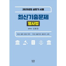 2025 상반기 시행 최신기출문제: 형사법:최신 출제 경향 파악 가장 효율적인 총정리 교재, 렉스스터디