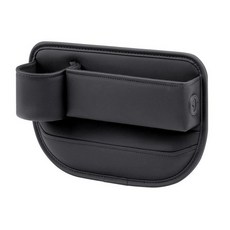 차량 수납 포켓 다기능 사이드포켓 시트백 오거나이저, 블랙 1개, 1개