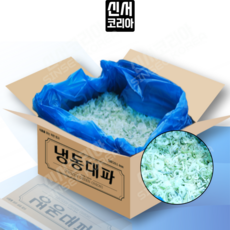 신광 냉동 대파 다이스 4mm 벌크 식당용, 1박스, 10kg