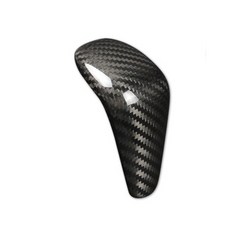 黑色 紅色 光亮 乾碳 真碳纖維 真卡夢 Carbon Fiber 排檔頭蓋 裝飾蓋 06-13 E90 E92 E93, 1個