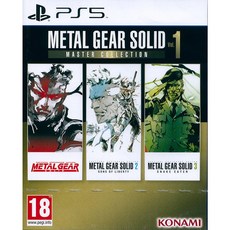 PS5 潛龍諜影 Master Collection Vol.1 英日文版 METAL GEAR 潛龍諜影 合輯1, 英日文歐版