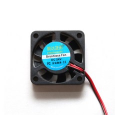 쿨링팬 4010 메인보드 팬 24V 일반형 Ender-3 3D 프린터 각종 기계 다용도, 1개