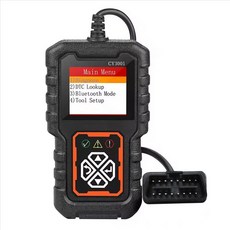엔진 배터리 O2 센서 EOBD obd2 스캐너 cy3001 obd2 코드 리더 자동차 진단 도구 오류 코드 디지털 디스플레이, 검은색