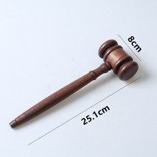 의사봉 판사봉 회의 법원 망치 극장 소극장 소품, ., 망치 (스타일 2)