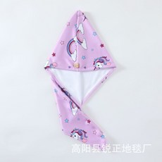 吸水速乾印花乾髮帽, 定製,25*65, 1個