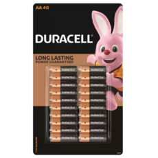 대용량 오래가는 듀라락 파워를 새지 않게 잠궈주는 Duralock 듀라셀 알카라인 건전지 AA 40*1 대용량 Duracell AA Alkaline 40-unit