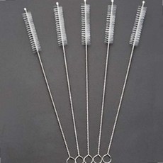 스텐롱빨대솔 대형 23cm 좁은입구솔