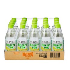 [풀무원] 브리지톡 탄산수 레몬, 60개, 500ml