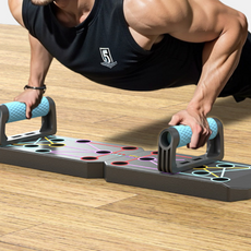 집에서 하는 운동 푸쉬업바 팔굽혀 펴기 기구 헬스 상체 맨몸 등 어깨 삼두근 근육, 블랙