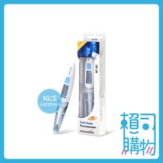 microlife 百略 數字顯示電子體溫計 MT200 快速測量 數字顯示 輕巧易攜, 1個