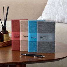 2026다이어리 날짜형 먼스에세이 다이어리 (가벼운 기록의 힘), (01 브릭레드), 01 브릭레드, 1개