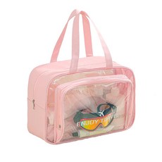 엠오씨 물놀이 비치백 수영가방 방수 가방, 핑크