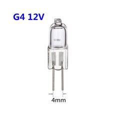 유리 전구 G4 할로겐 12V 5W 10W 20W 35W 50W 5 박스 10, 10W 5 boxes, 1개