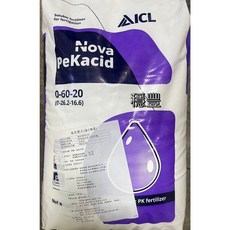 穩豐農業 白佳施 0-60-20 高磷 ICL 25kg 高磷配方 促進根系發展, 1個