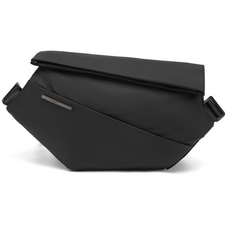 快拆磁吸扣 側背包/郵差包, 黑色