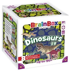 브레인박스 한글판 공룡 카드 보드게임, 1개