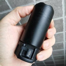 SOCOM WARDEN 폴리머 소음기 슈어파이어 14mm역나사 소콤 경량 더미소음기 (BK/DE), 1개, 샌드