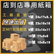 現貨 12小時快速出貨 店到店寄件紙箱 超取三層B浪紙箱, 8號箱-（一組10個)最多3組,超商-單品(三組)優惠八折