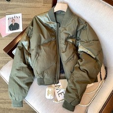 여자 항공잠바 패딩자켓 여성아우터 숏재킷 데일리룩 캐주얼패션